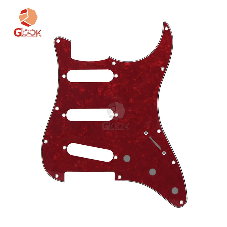 11 Nail Electric Guitar Guard ST SQ Panel Hole Single SSS Meffen