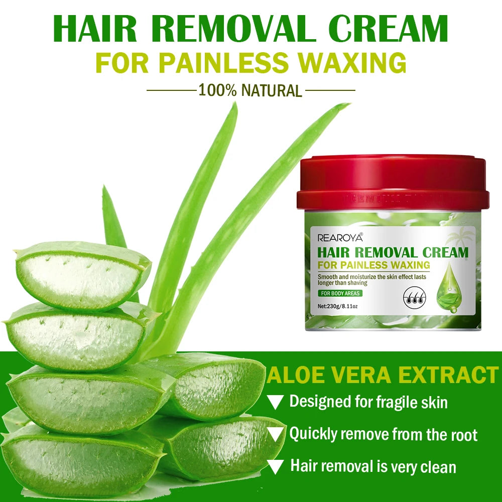 Painless Hair Removal Cream – Body & Intimate Areas | Women & Men Peaceful Pleasures Health and Wellness