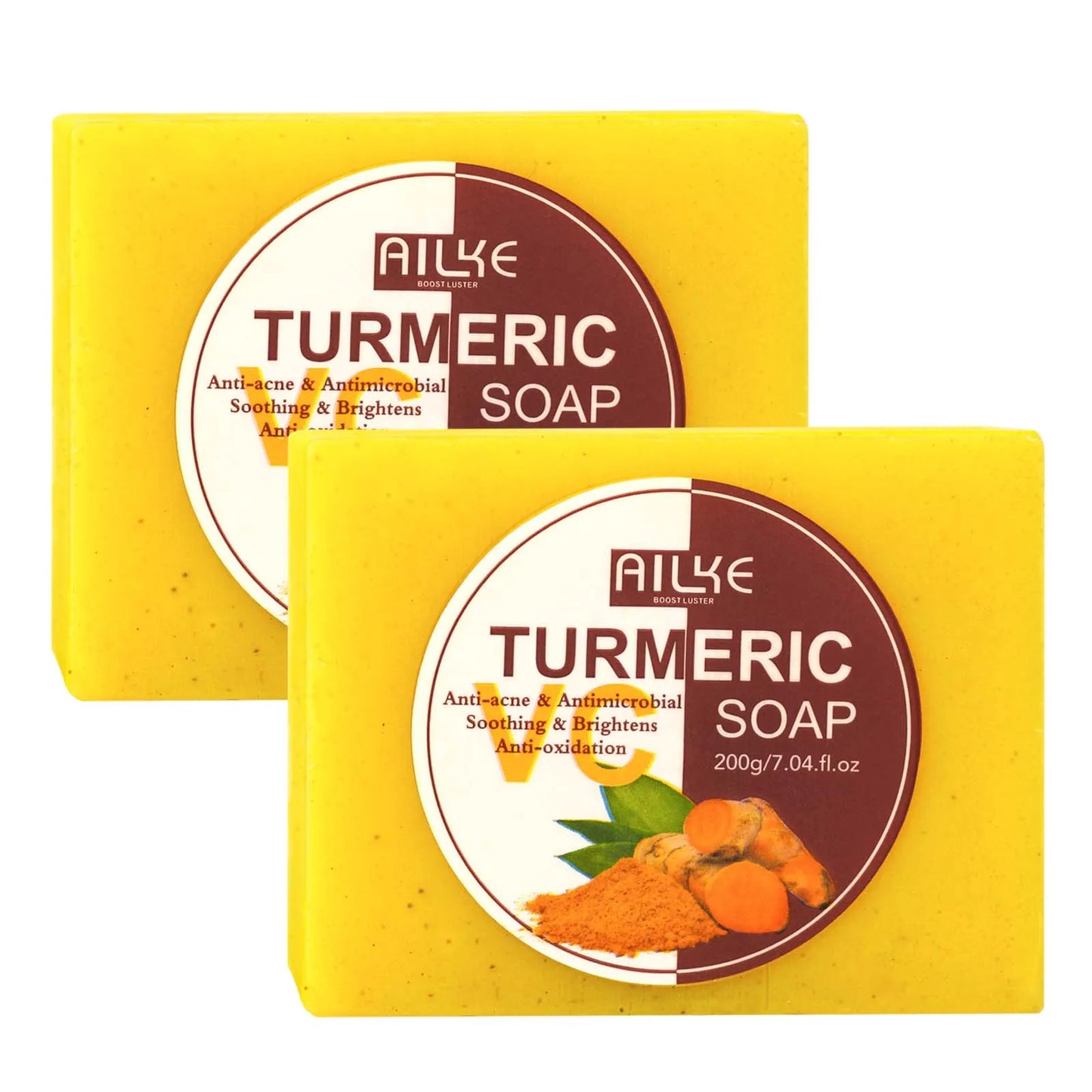 AILKE Turmeric Vitamin C 5-in-1 Skin Care Set | Brightening Kit