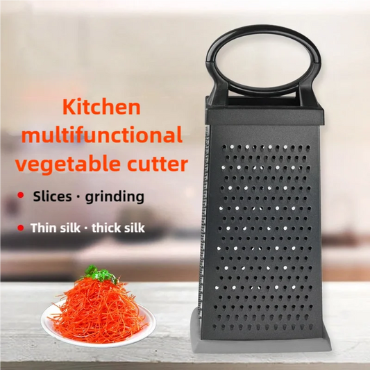 4-Sided Stainless Steel Box Grater for Cheese & Vegetables Box Grater Peaceful Pleasures Health and Wellness
