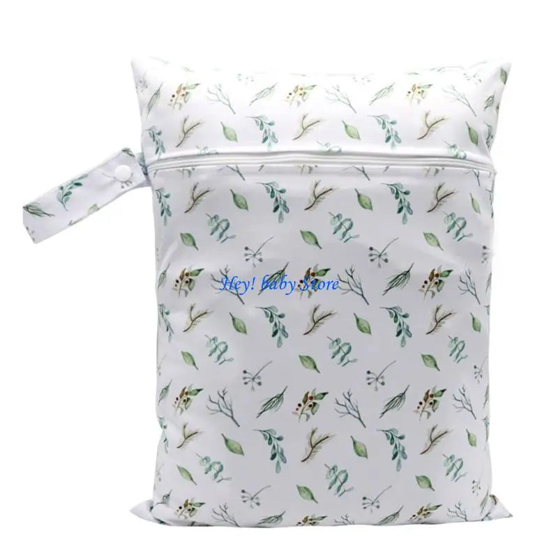 Foldable Baby Diaper Bag | Cartoon Print Stroller Pack