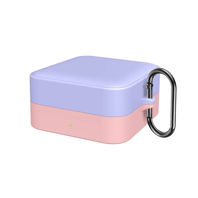 For Timekettle W4 Pro Case Silicone Soft Case Compatible With For Timekettle W4 Pro Shockproof Shell Case Protective Sleeve Peaceful Pleasures Health and Wellness Purple Pink