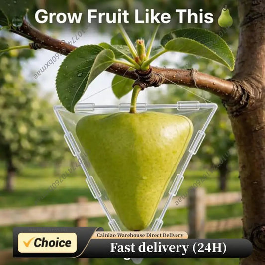 Mini Cube Fruit Shaping Mould for Growing Unique Reusable Grow Sculpture Mini Transparent Plastic Mould for Home Garden Balcony Peaceful Pleasures Health and Wellness