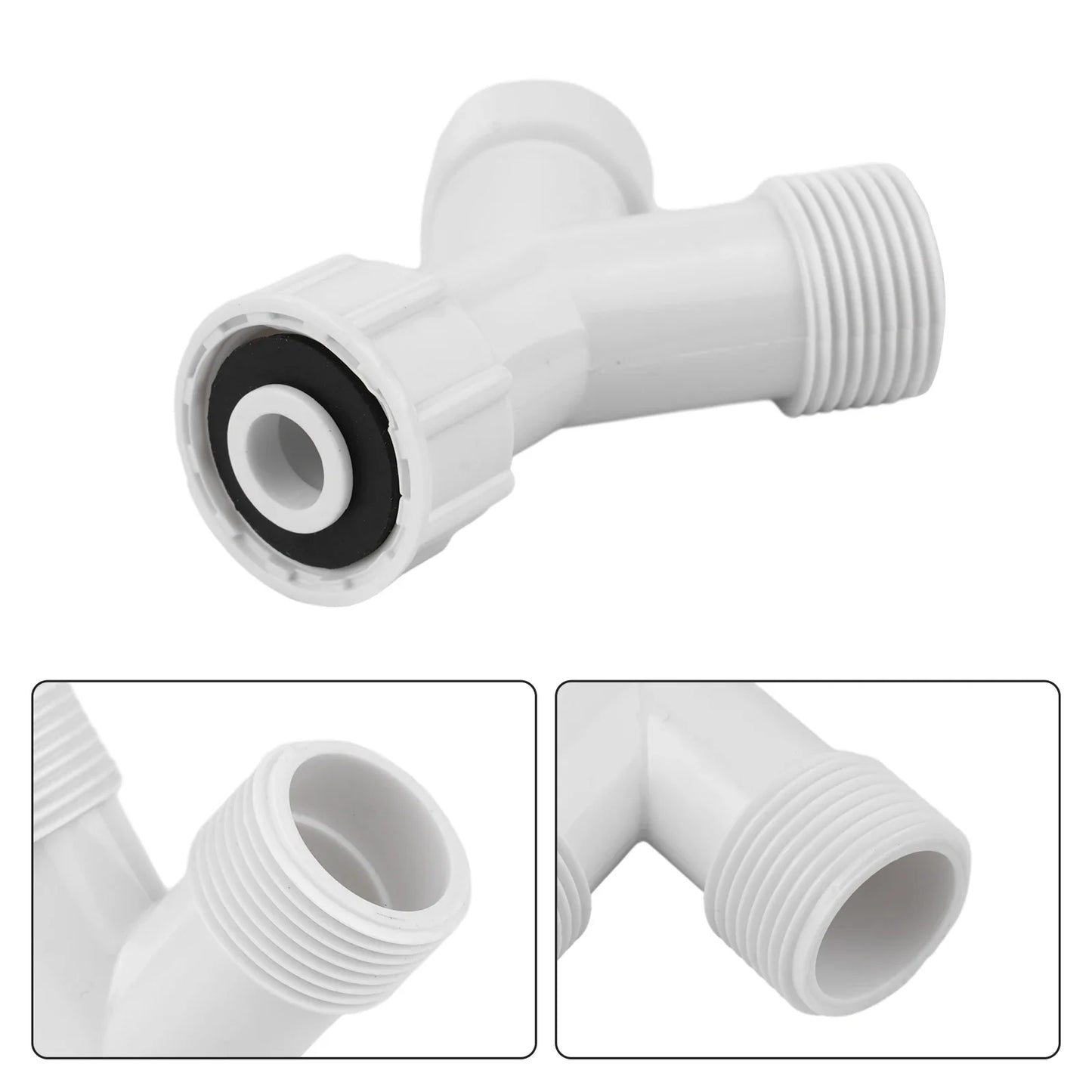 Y-Splitter Hose Adapter for Washing Machine & Dishwasher