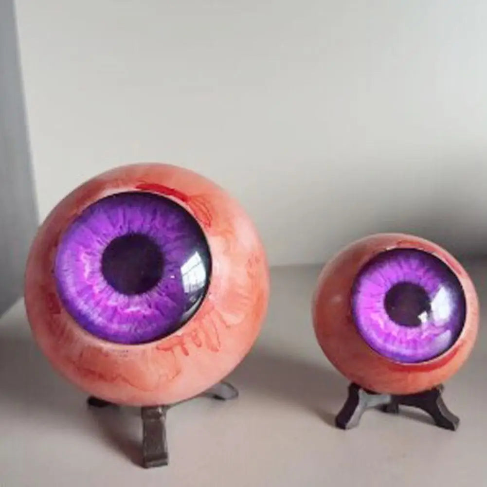 3D Resin Eyeball Figurine – Gothic Cat Pupil Desktop Ornament