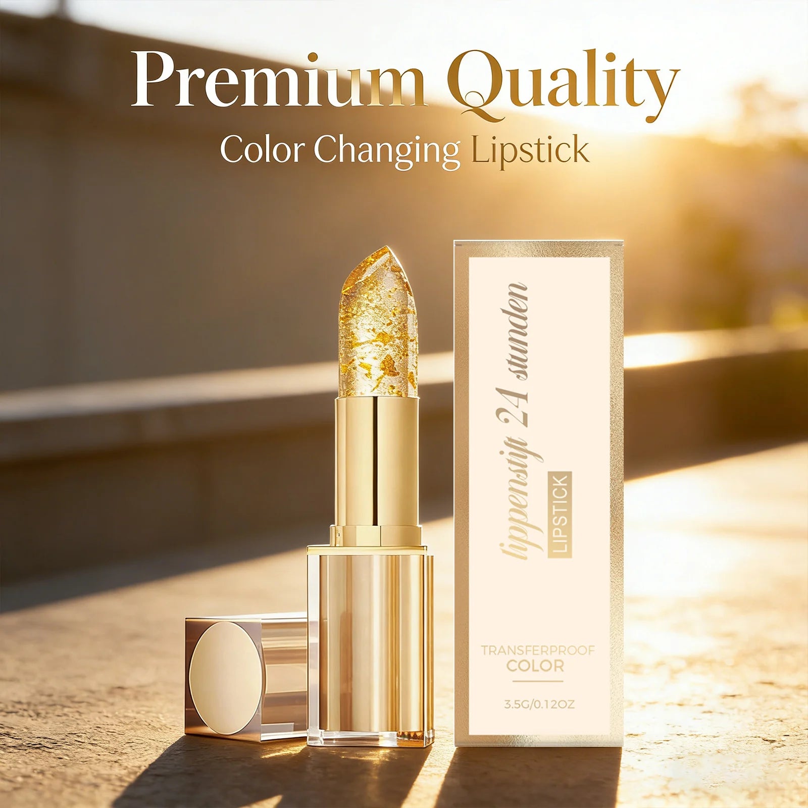 Color Lipstick Nourishing Lips Skin Brightening Enhance Texture Lightweight Long-Lasting Color Suitable for Various Skin Tones Peaceful Pleasures Health and Wellness