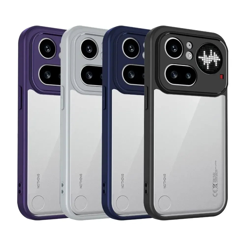 Transparent Matte TPU Silicone Case For Nothing Phone 4A/4A Pro Shockproof Bumper Protection Anti Fingerprint Phone Accessories Peaceful Pleasures Health and Wellness