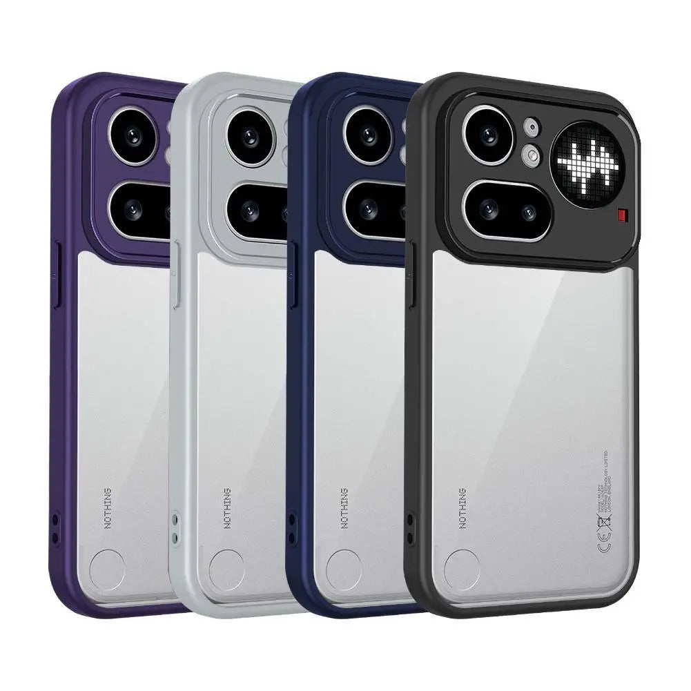 Matte TPU Case for Nothing Phone 4A/4A Pro – Clear Shockproof