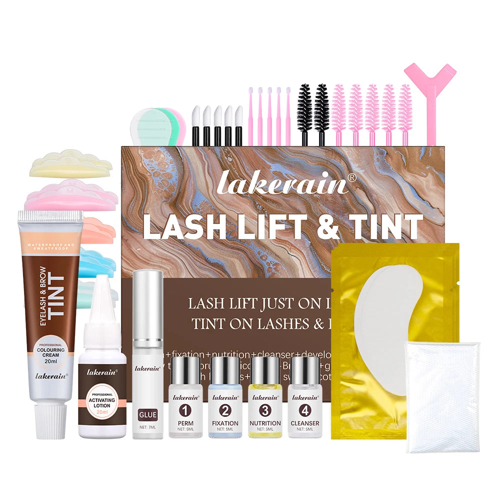 Professional Lash Lift & Tint Kit | Eyelash Perm & Brow Dye