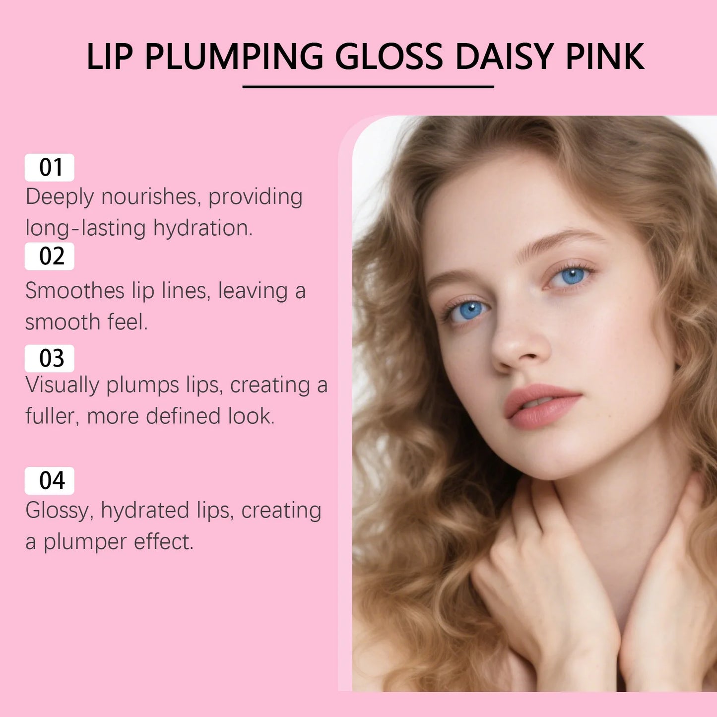 Water Light Hydrating Lip Gloss – Plumping Shine | 3.3ml
