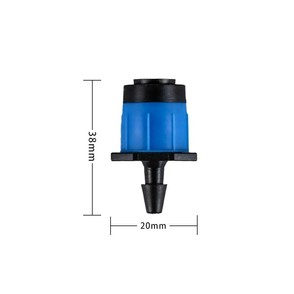50PCS New 360 Degre Water Dropper Head Adjustable Garden Adjustable Irrigation Drippers Watering Plastic Sprinklers Peaceful Pleasures Health and Wellness
