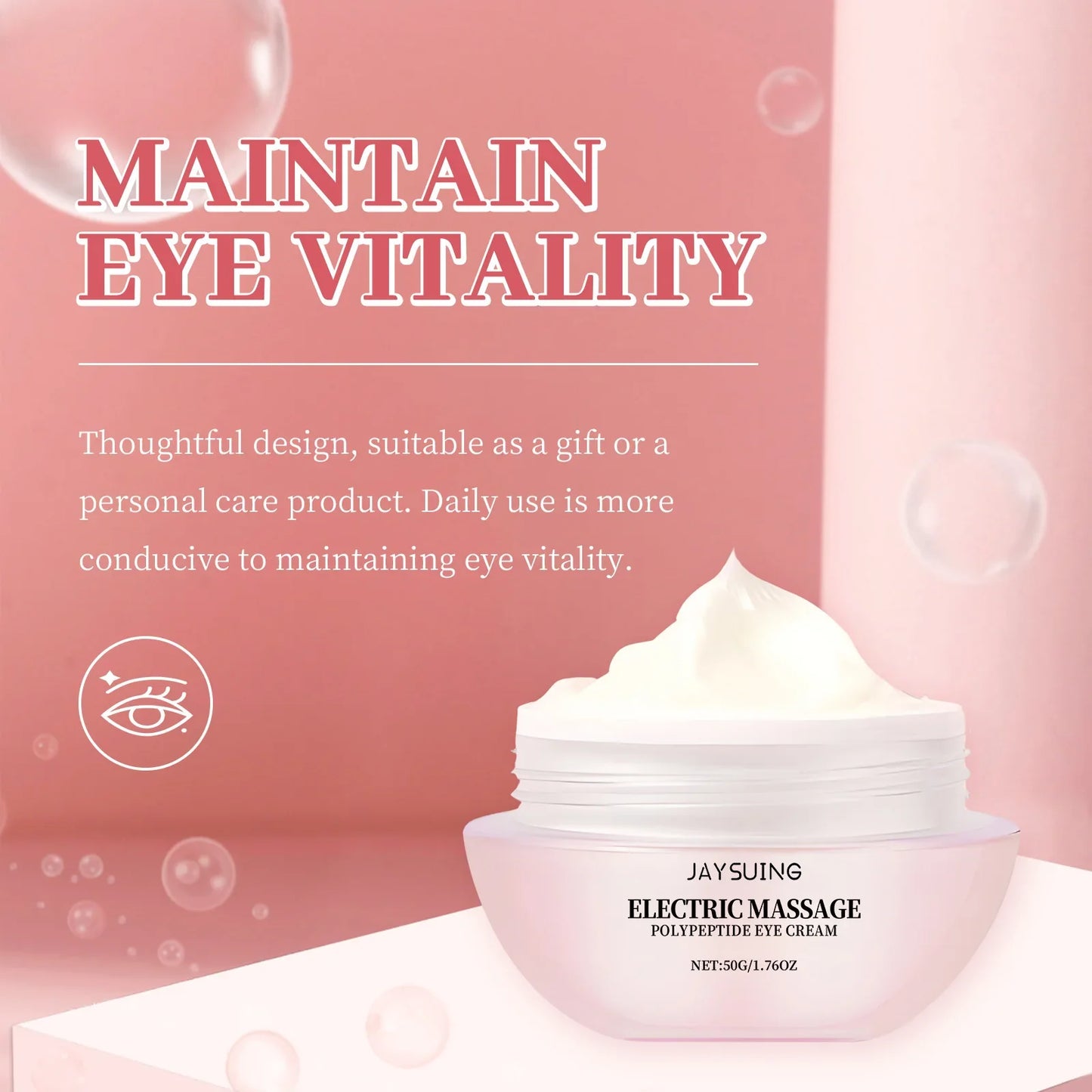 Electric Eye Massage Cream – Anti-Wrinkle & Dark Circle Roller
