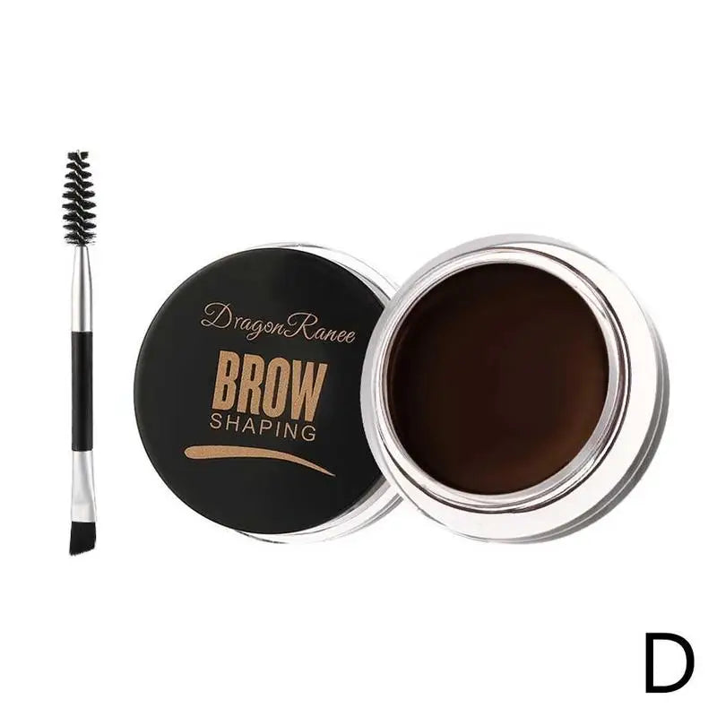 Long-Lasting Clear Eyebrow Styling Gel Wax with Brush – 6 Shades