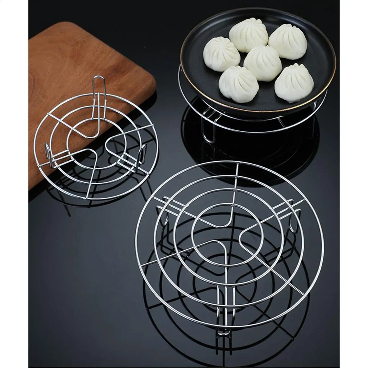304 Stainless Steel Steaming Rack | Oven, Air Fryer & Pressure Cooker