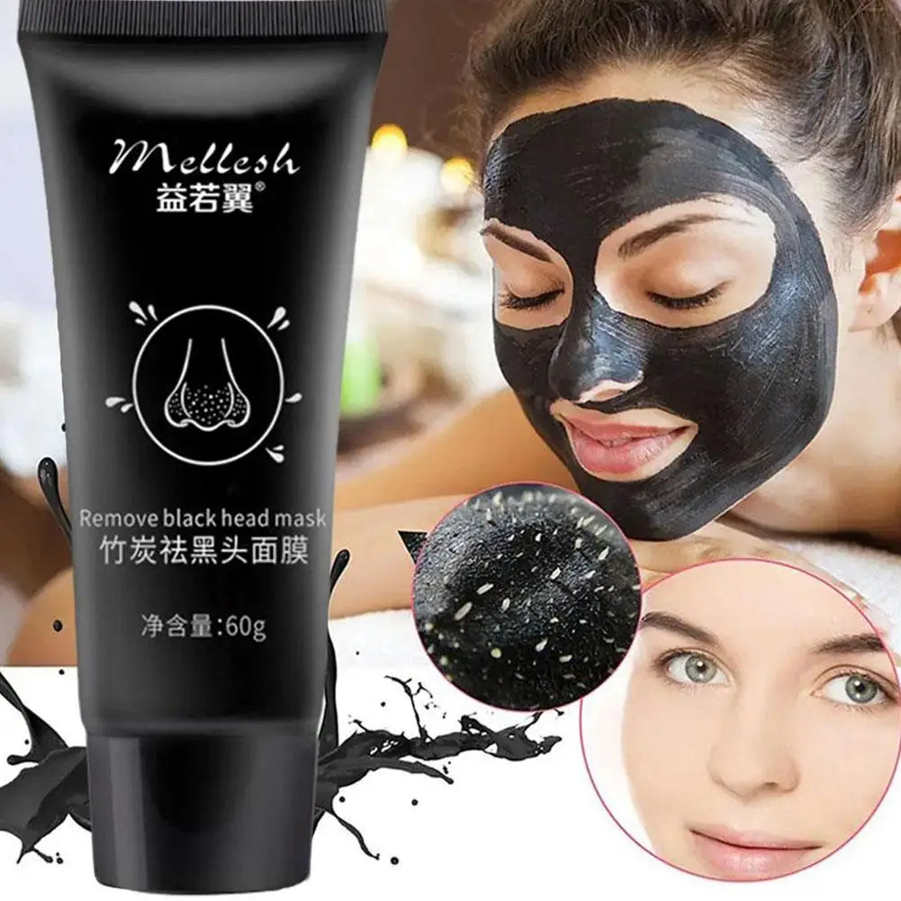 Bamboo Charcoal Blackhead Removal Peel Mask – 60g Deep Pore Cleanse Peaceful Pleasures Health and Wellness