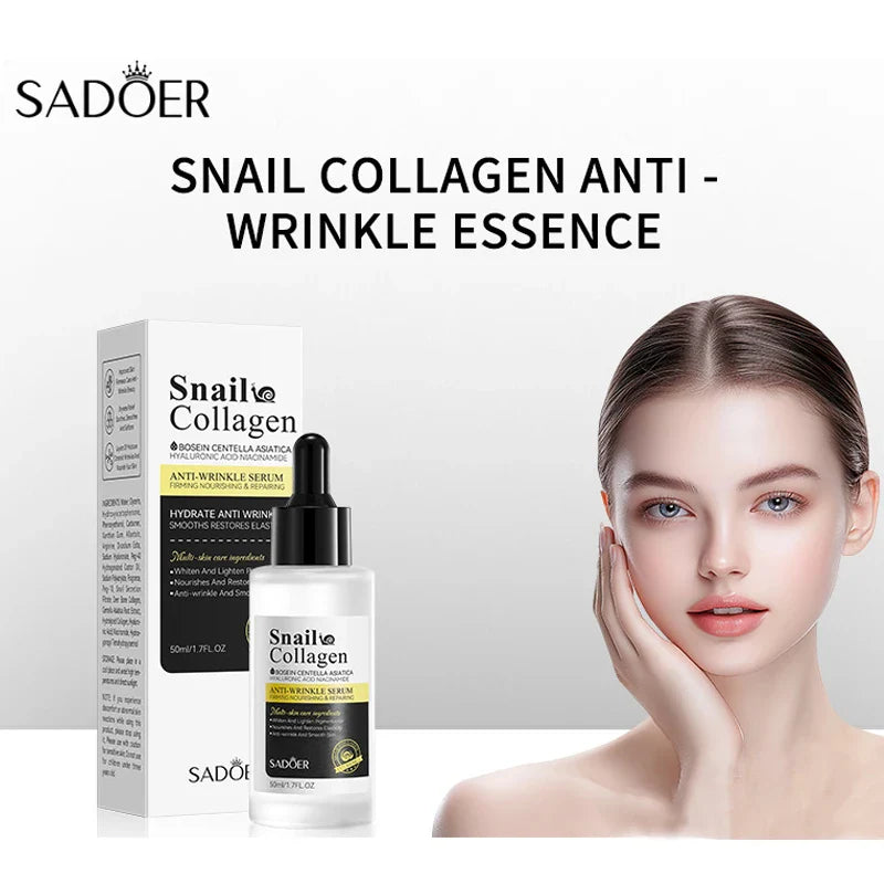 BIOAOUA Collagen Hyaluronic Acid Face Serum – Anti-Aging