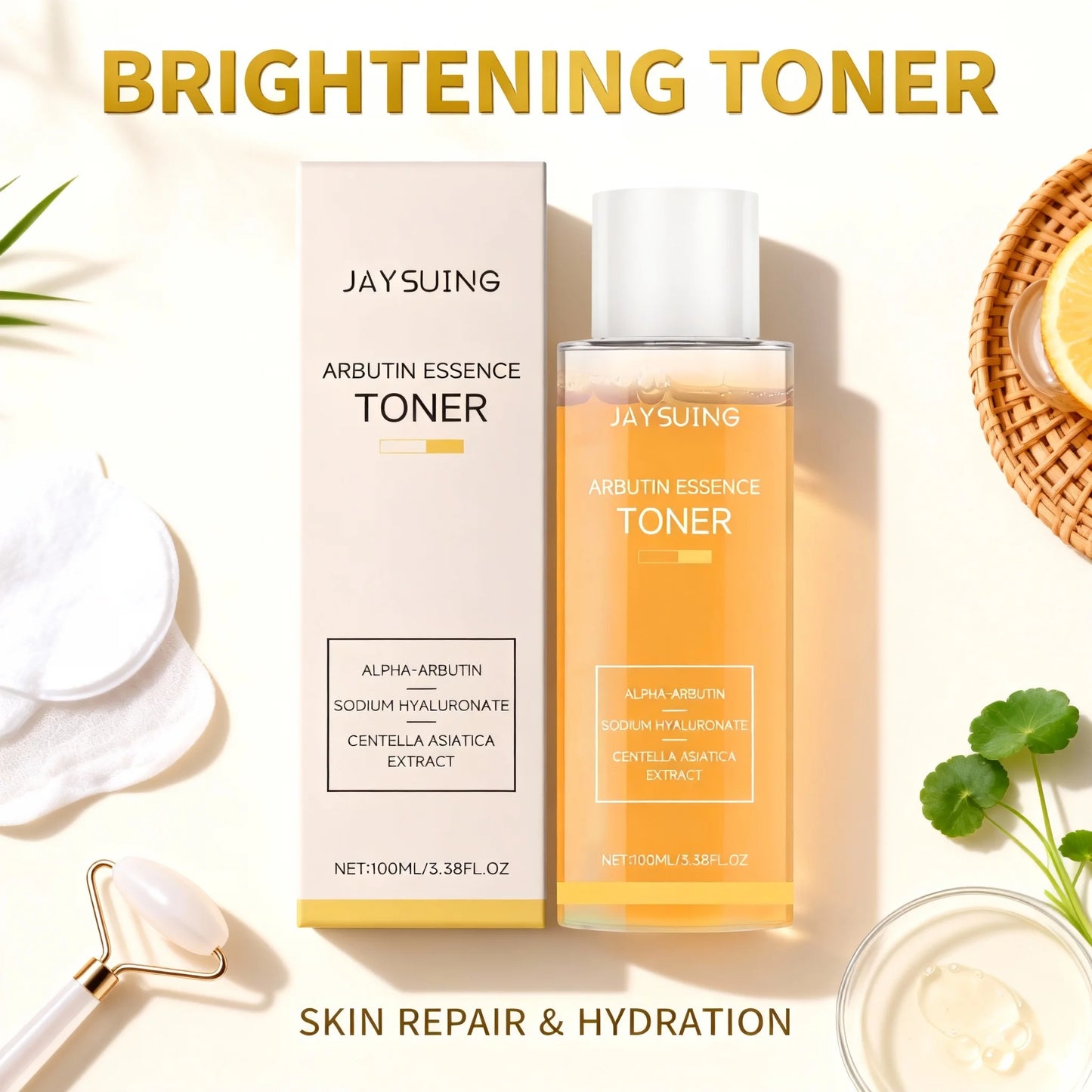 Jaysuing Arbutin Brightening Toner | Hyaluronic Acid & Centella