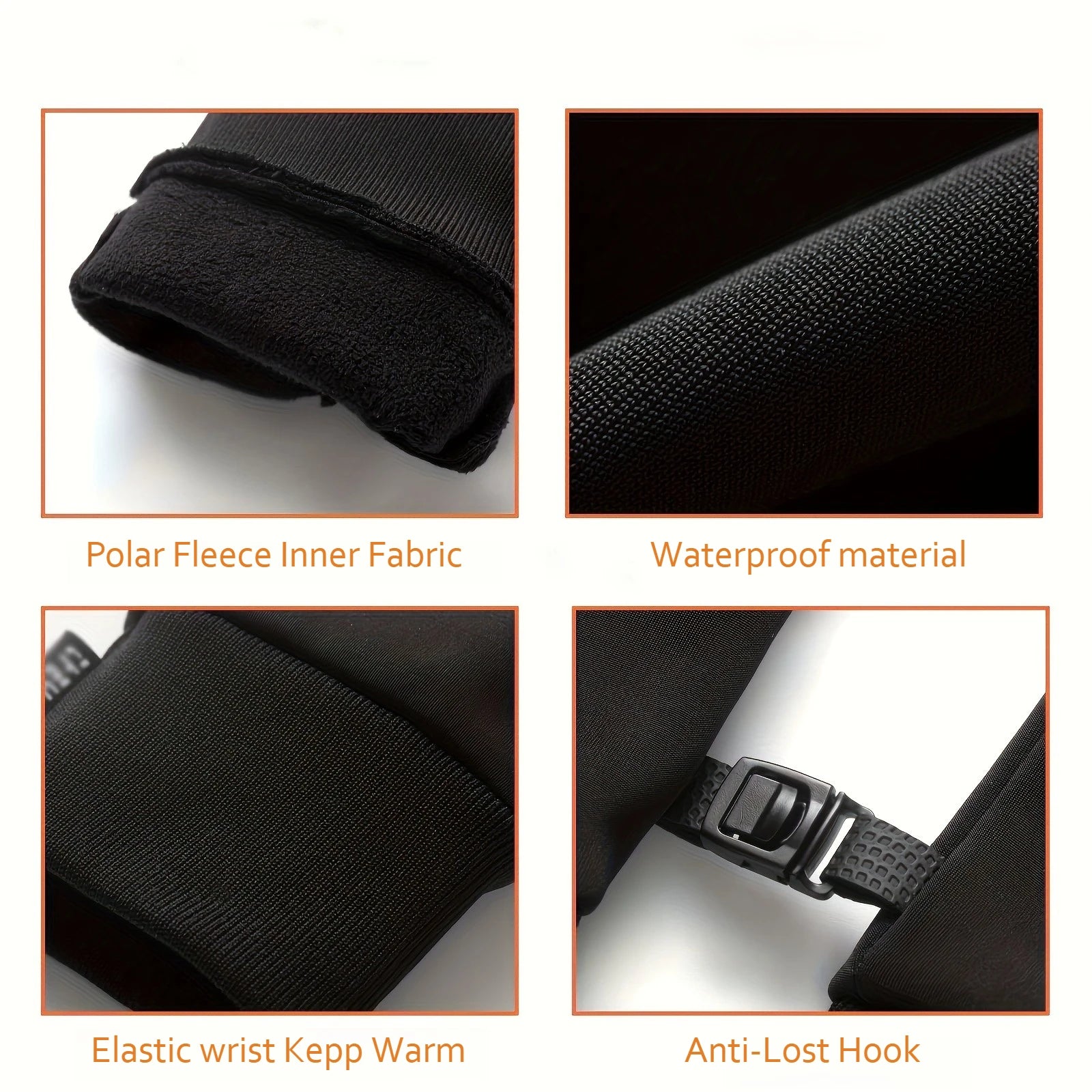 Cycling Gloves Men's Winter Gloves Women's Warm Gloves Running Touch Screen Mittens Outdoor Sports Fishing Riding Skiing Goves Peaceful Pleasures Health and Wellness
