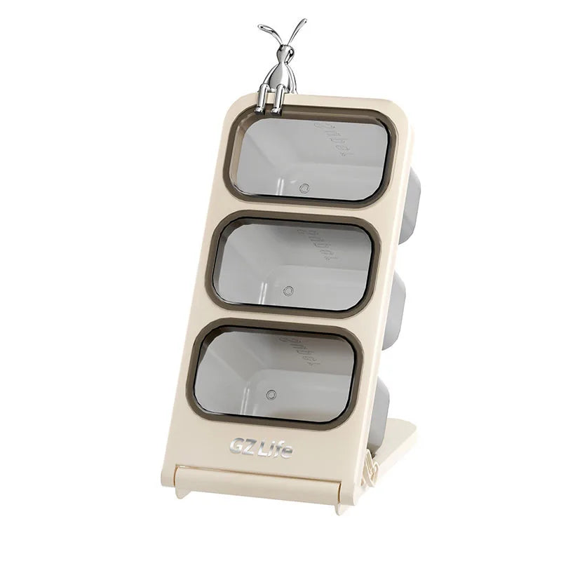 Stylish High Capacity Slant Plug-in Pen Holder Desktop Organizer Multi-layer Student Stationery Storage Box for Office School Peaceful Pleasures Health and Wellness