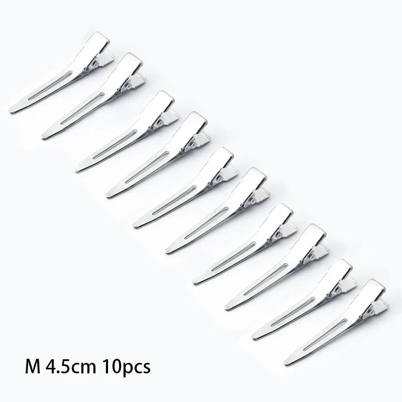 10PCS Professional Ladies Salon Fixed hair No Bend hair Pin Curl Hairclip Makeup No Crease Hair Clip Hairdress Styling Tool Peaceful Pleasures Health and Wellness 4.5cm 10pcs