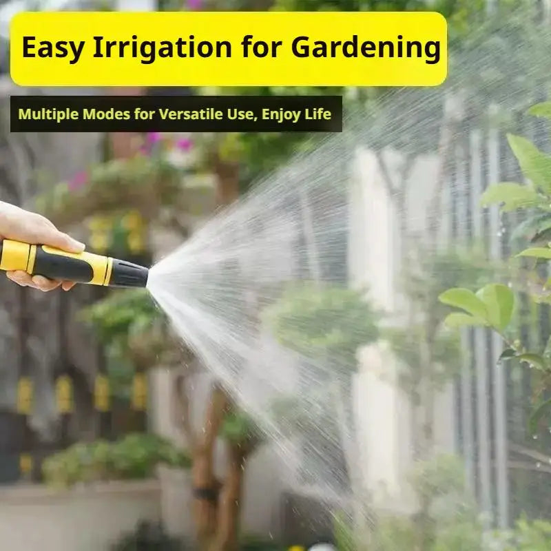Adjustable High-Pressure Garden Hose Spray Gun Nozzle
