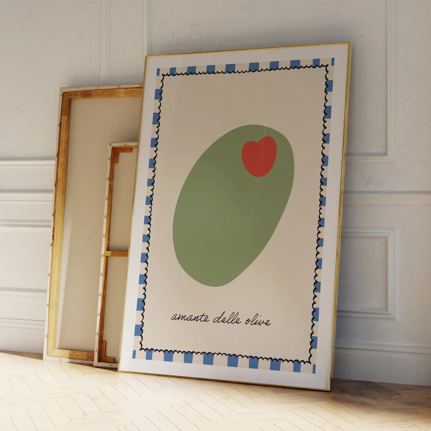 Italian Olive Canvas Wall Art Print | Home Decor Poster