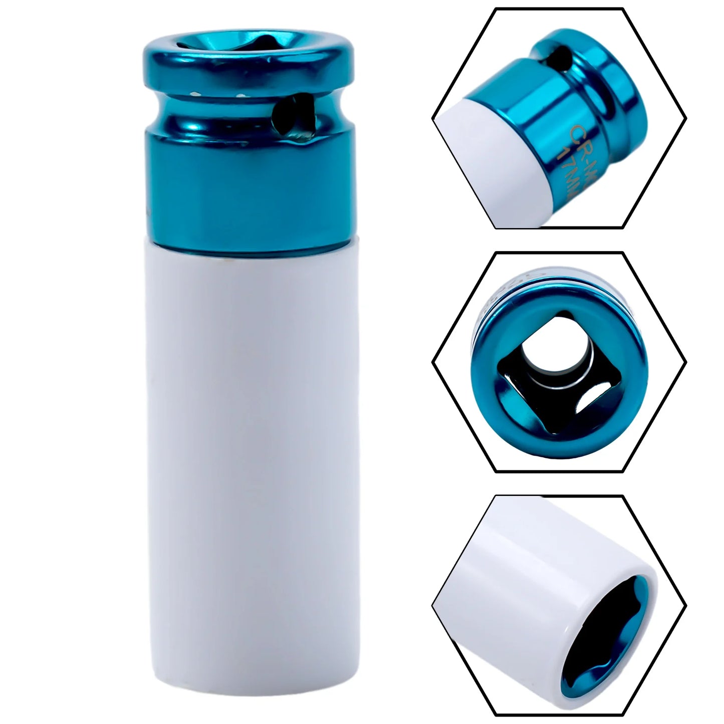 Colorful Socket Wrench Sleeve Tire Protection Repairing Tool Deep