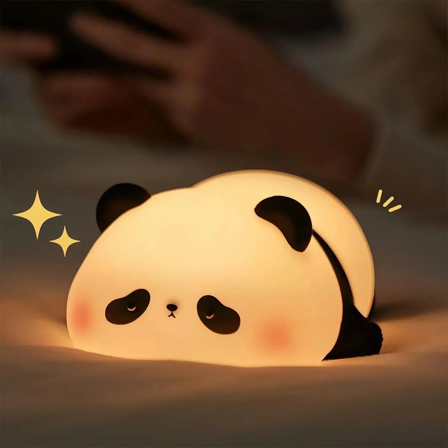 Animal Silicone Night Light – Rechargeable LED Kids Bedside Lamp