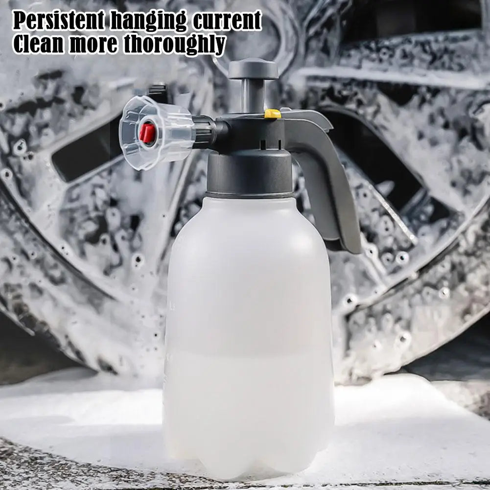 2L Hand Pump Foam Sprayer for Effective Car Window Cleaning Peaceful Pleasures Health and Wellness