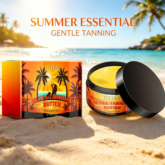 Eelhoe Tanning Body Butter – Coconut Oil Glow Moisturizer 100g Self-Tanning Body Butter Oasis Select