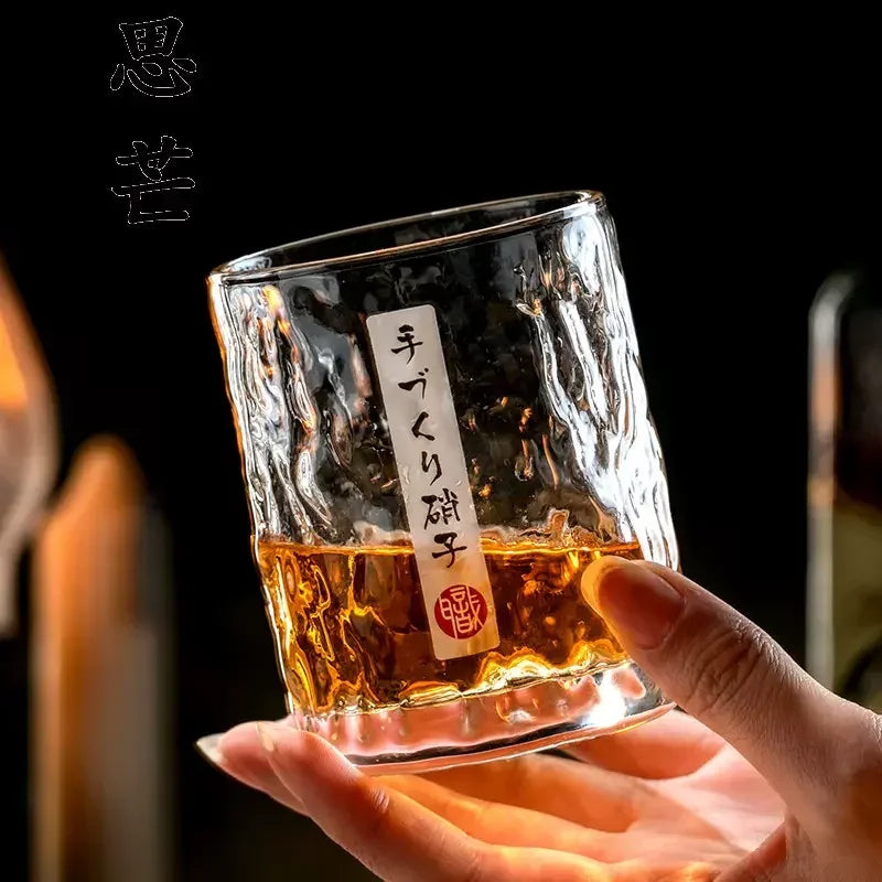 Japanese Style Creative Cup Whiskey Cup High-end Appearance Grade Beer Cup Household Cup Peaceful Pleasures Health and Wellness