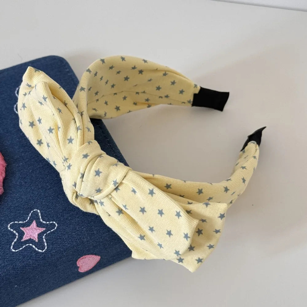 Polka Dot & Stripe Hair Headbands for Women – Classic Pattern