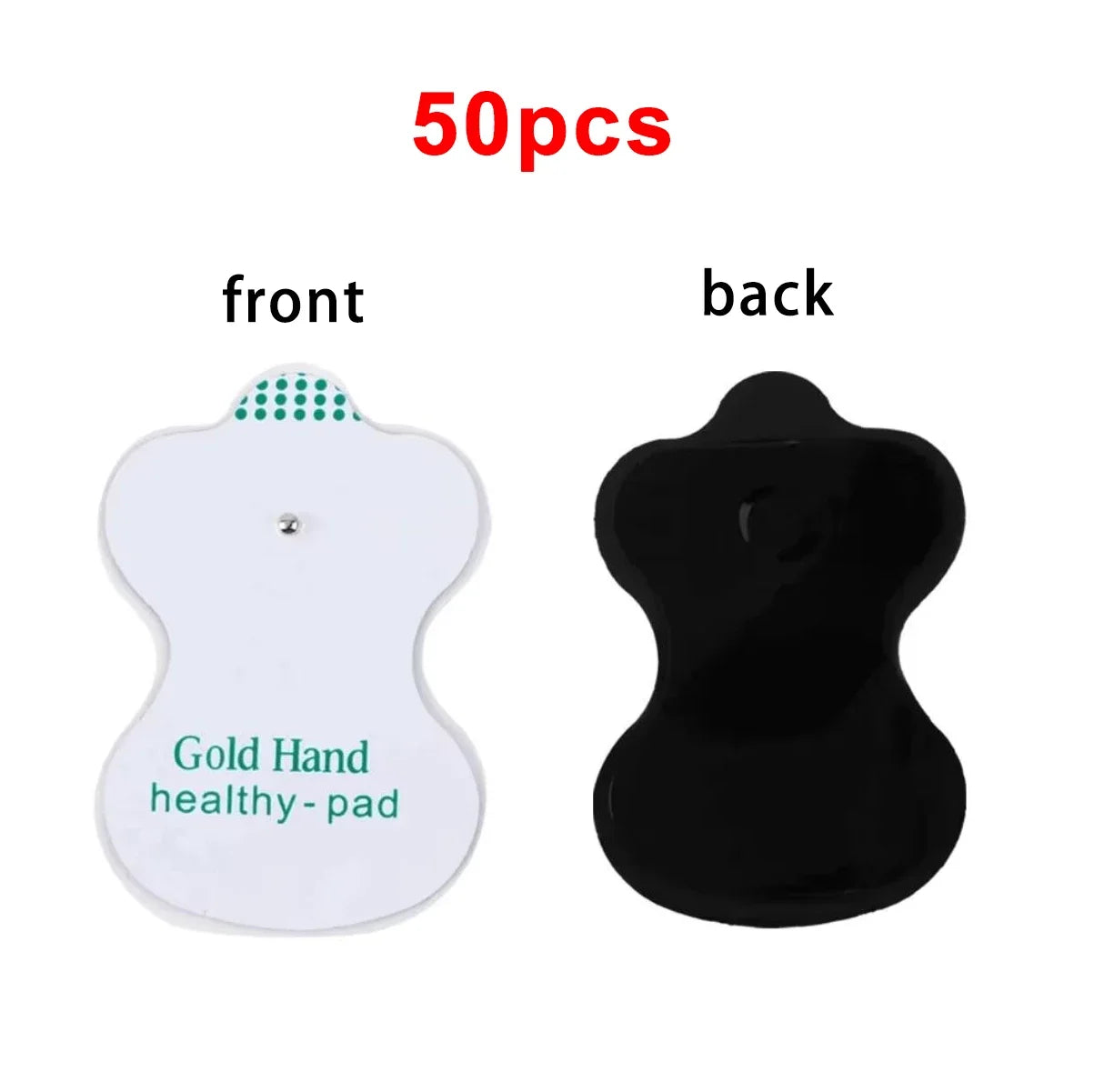 TENS EMS Electrode Replacement Pads – Self-Adhesive Gel Pads