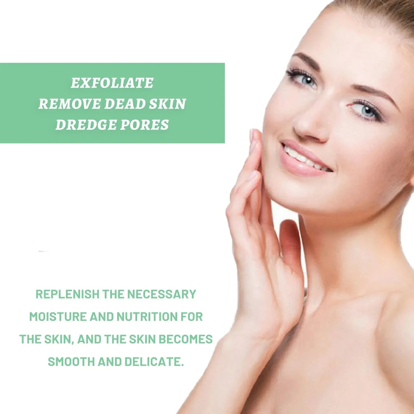 Face Exfoliating Gel Aloe Vera Exfoliating Scrub Blackhead Remover Moisturizing Nourishing Shrink Pores Exfoliating Peeling Gel Peaceful Pleasures Health and Wellness