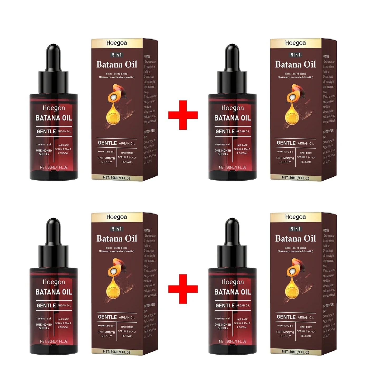 HOEGOA Batana Essential Oil – Nourishing Hair Treatment 30ml