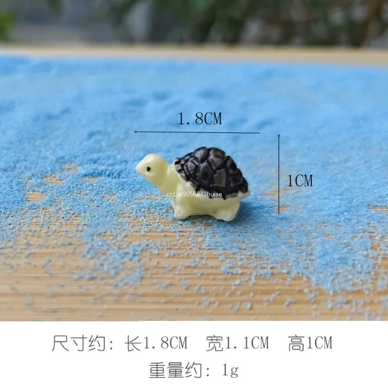 1pcs Super Mini Animals Fairy Garden Miniatures DIY Terrarium Figurines Micro Moss Landscape Decor Dollhouse Accessories 피규어 Peaceful Pleasures Health and Wellness