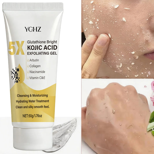 Kojic Acid Exfoliating Gel – Brighten, Even Tone & Moisturize Exfoliating Face Gel Oasis Select