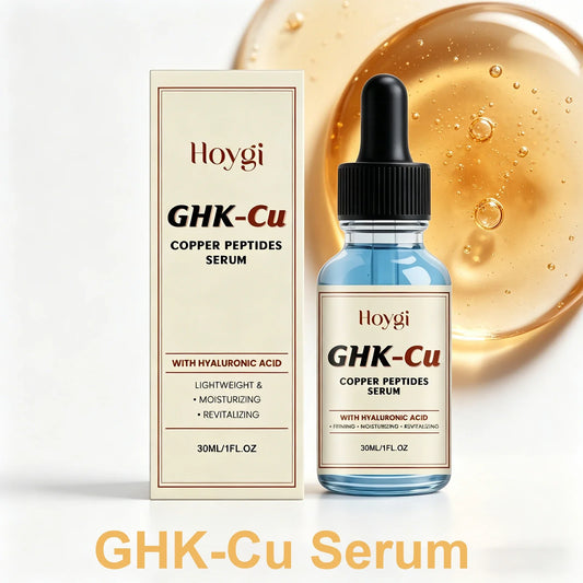 Hoygi GHK-Cu Copper Peptide Serum | Hyaluronic Acid Face Essence Copper Peptide Serum Oasis Select