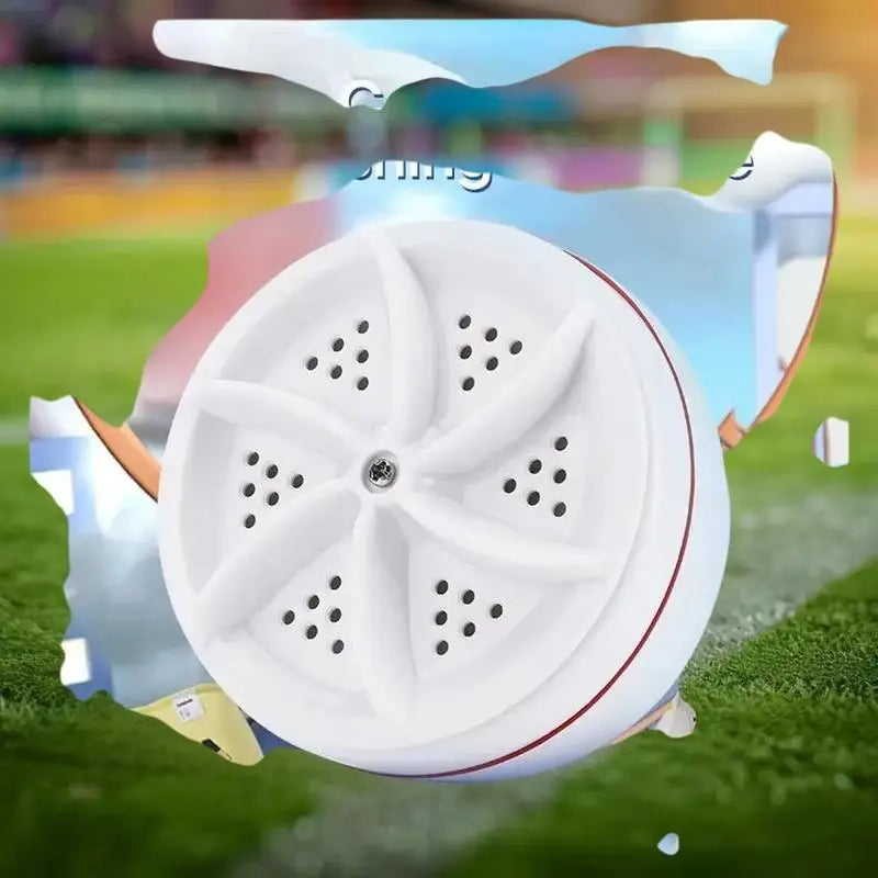 1pc USB Rotating Turbine Portable Mini Washing Machine For Socks Underwear Wash Dishes Travel Home Business Trip Peaceful Pleasures Health and Wellness