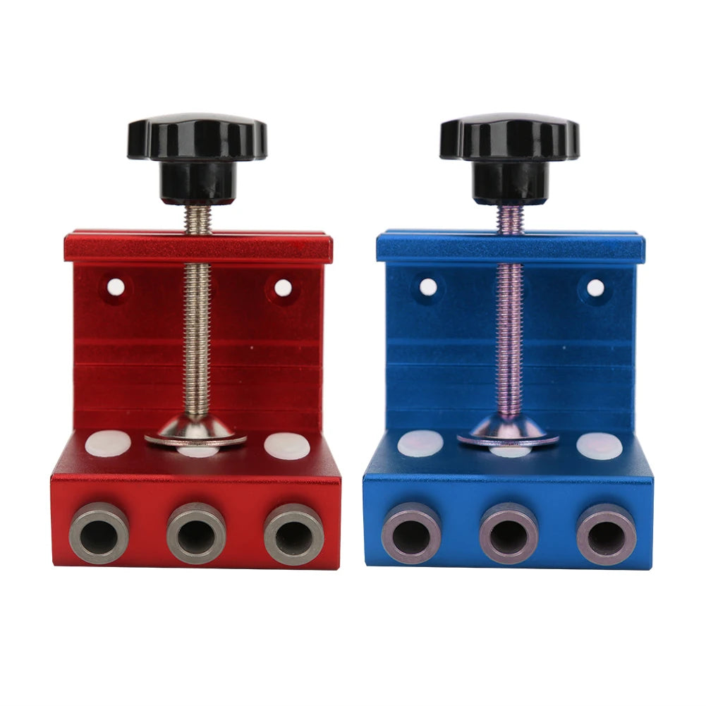 Pocket Hole Drill Guide Aluminum Alloy Household Woodworking Punch