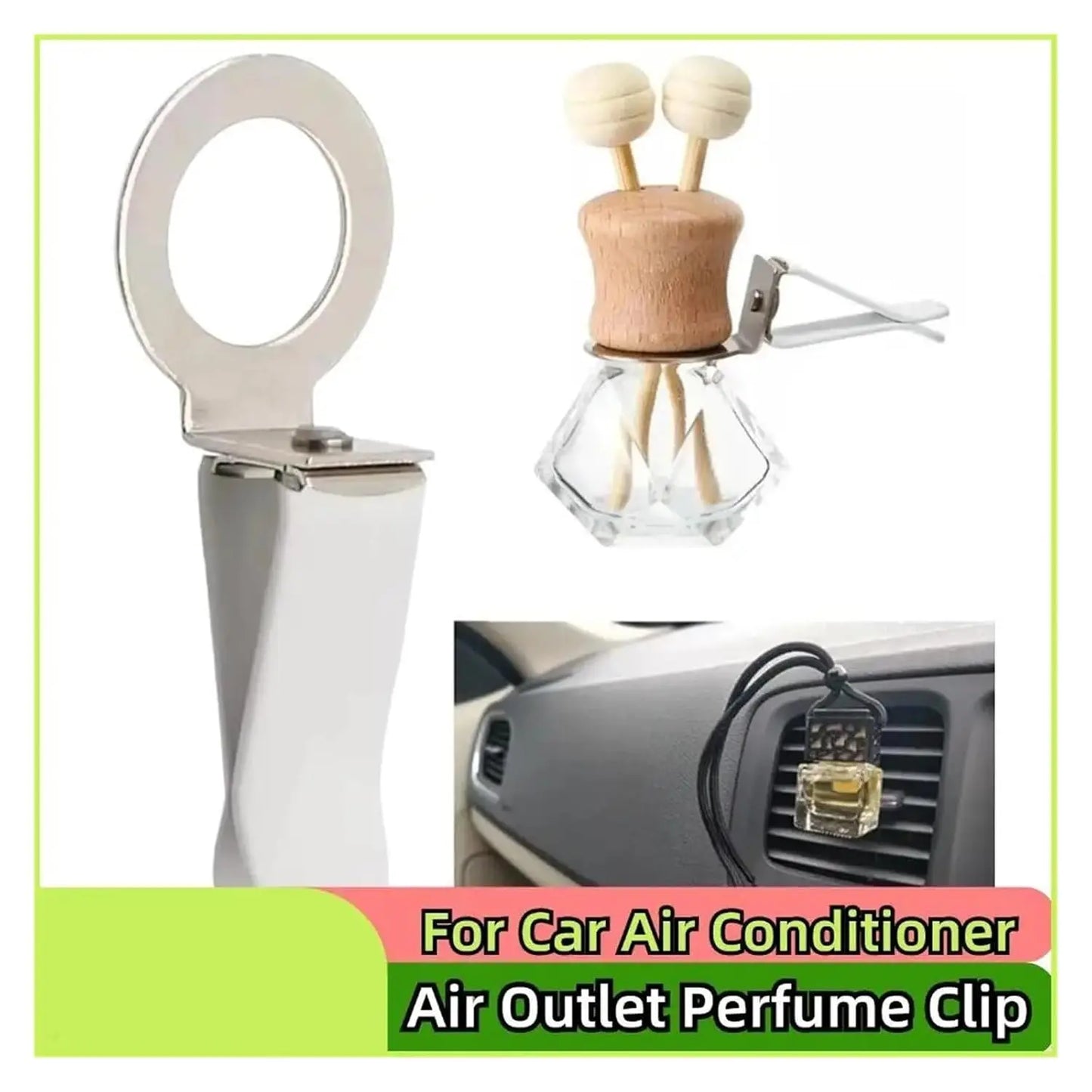 360° Car Air Vent Fragrance Diffuser Clip | 1–60 Pack