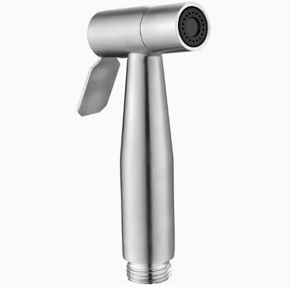 High-Pressure Bidet Spray Gun & Triangle Valve Bathroom Kit