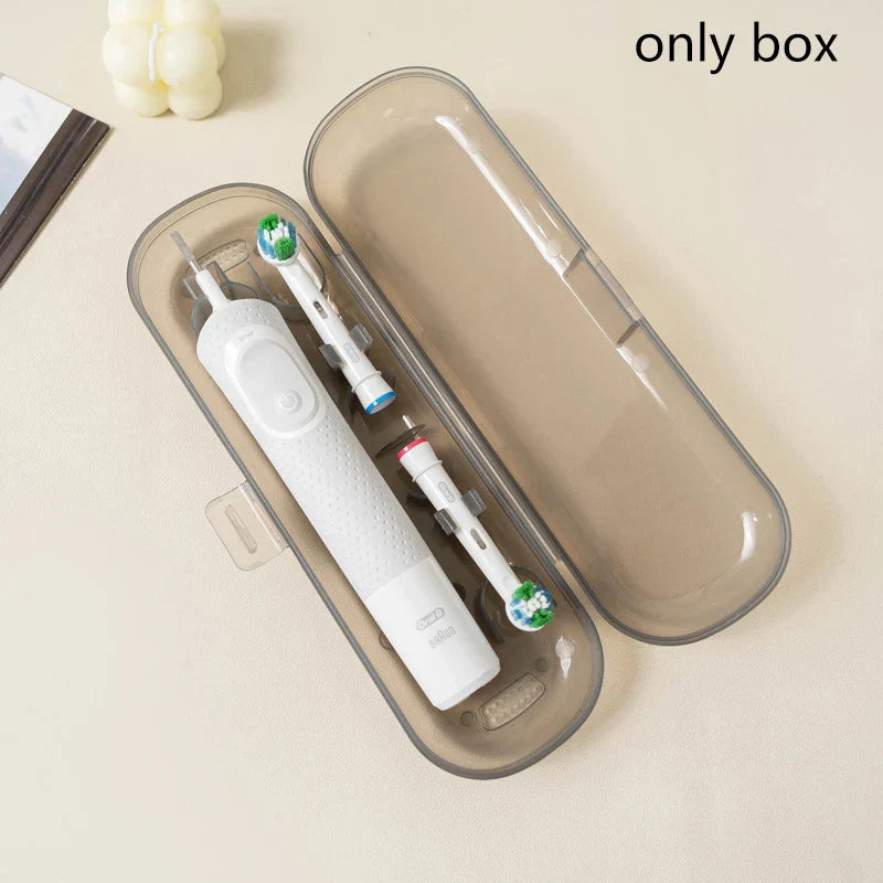 Portable Electric Toothbrush Travel Case & Storage Organizer
