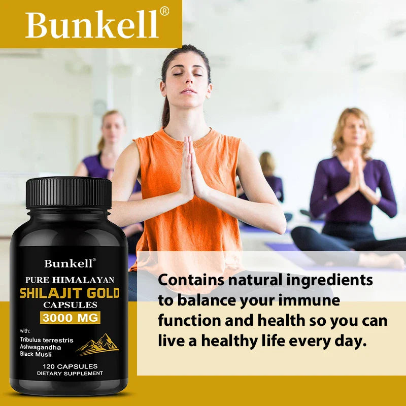 Shilajit Extract Capsules – Energy, Immunity & Mental Clarity