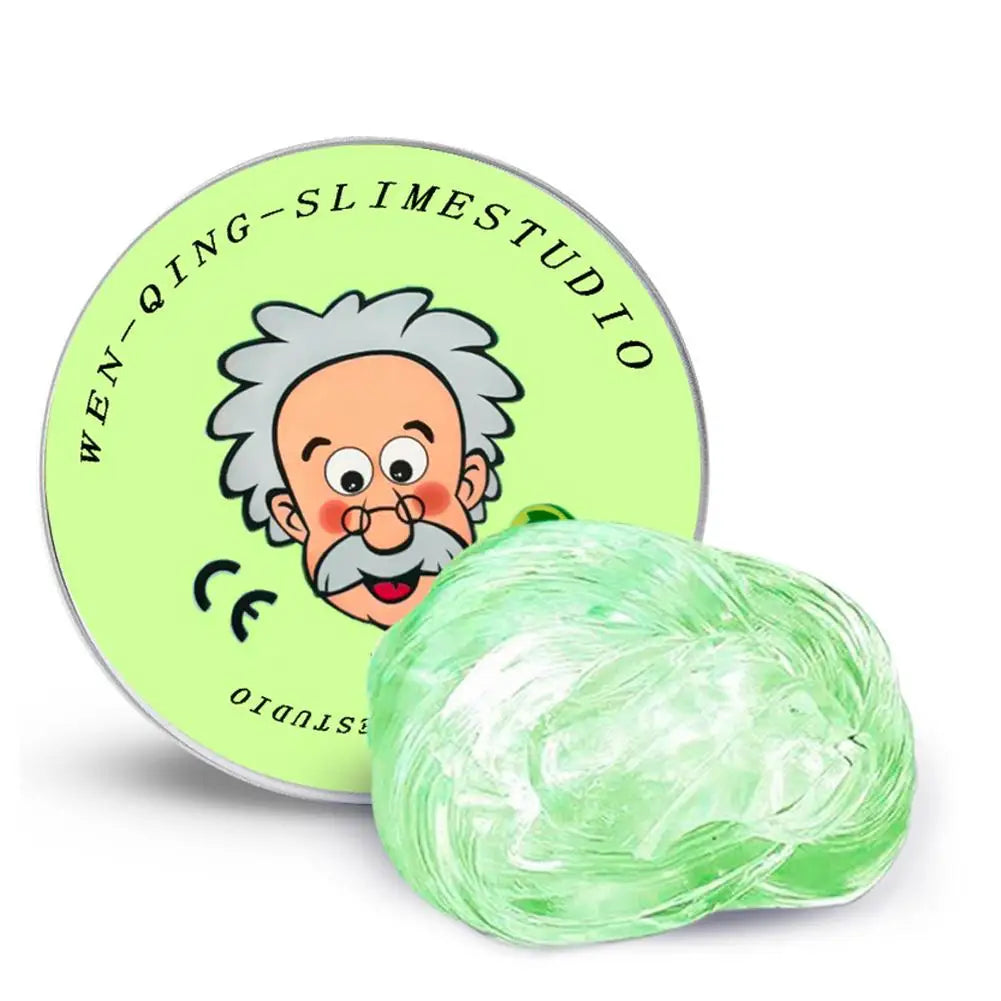 Reusable Putty Bouncy Slime Toy Set for Stress Relief Peaceful Pleasures Health and Wellness Green