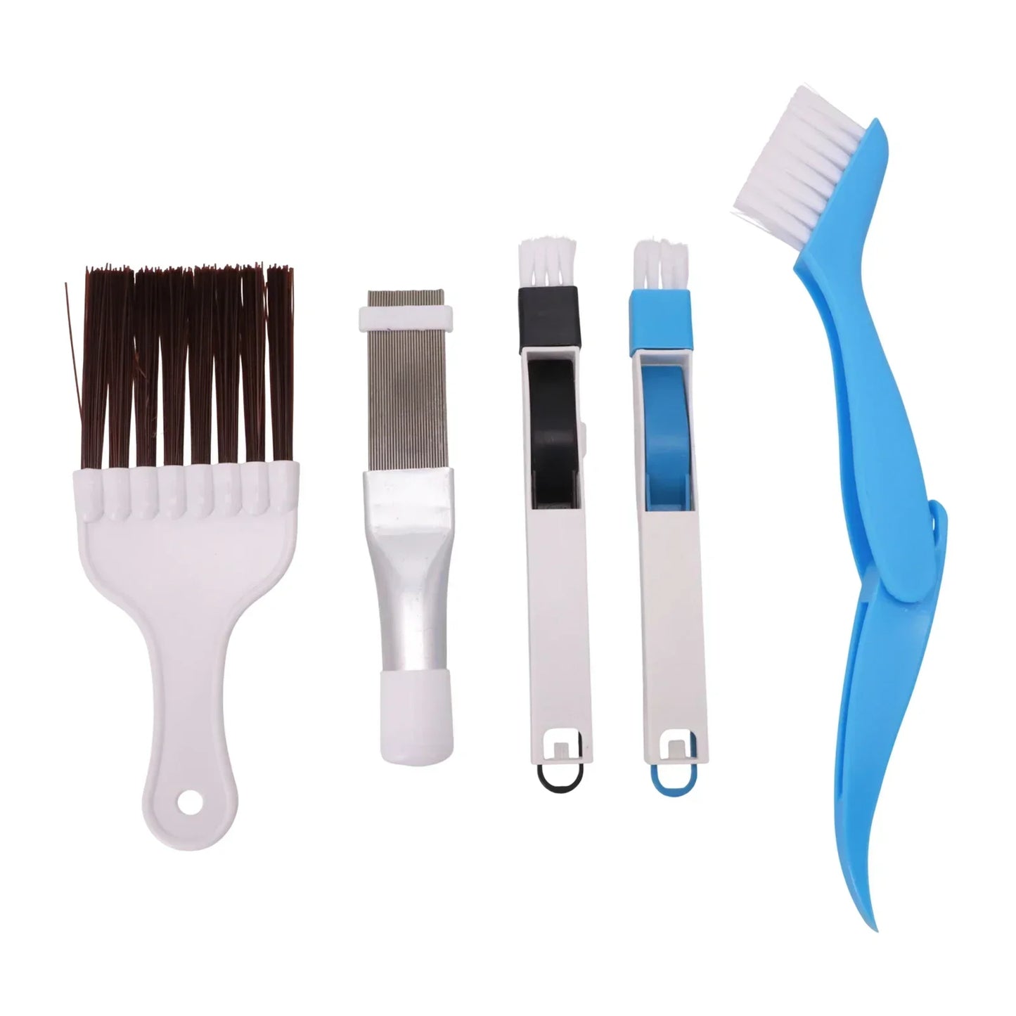5-Piece AC & Refrigerator Cleaning Brush Set | Coil & Fin