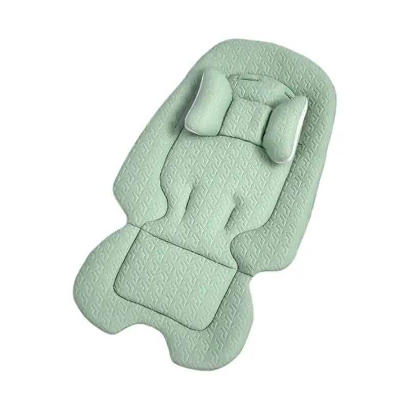 Baby Stroller Cushion Pad with Detachable Pillow | Breathable Cotton
