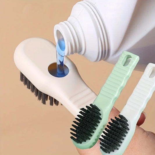 2-Pack Soap-Dispensing Shoe & Laundry Cleaning Brush Cleaning Brush Set Oasis Select
