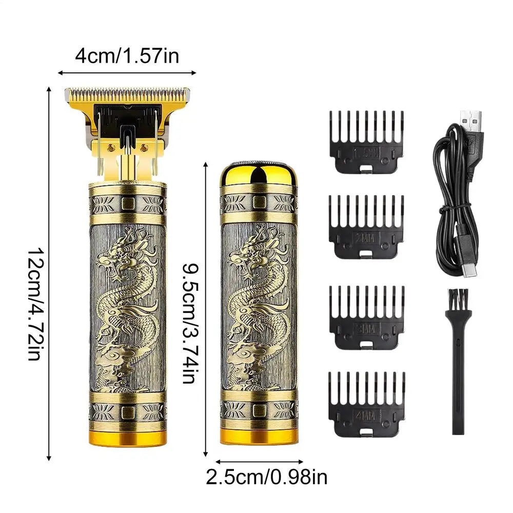 Men's Electric Hair Clipper & Shaver Set | USB Rechargeable Kit