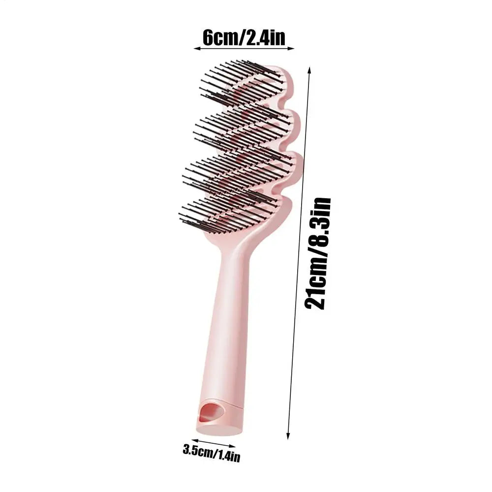 Anti-Static Wet Hair Brush & Detangling Scalp Massage Comb